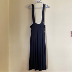 Moon Brand Black Suspenders Skirt